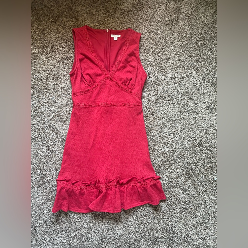 Red dress